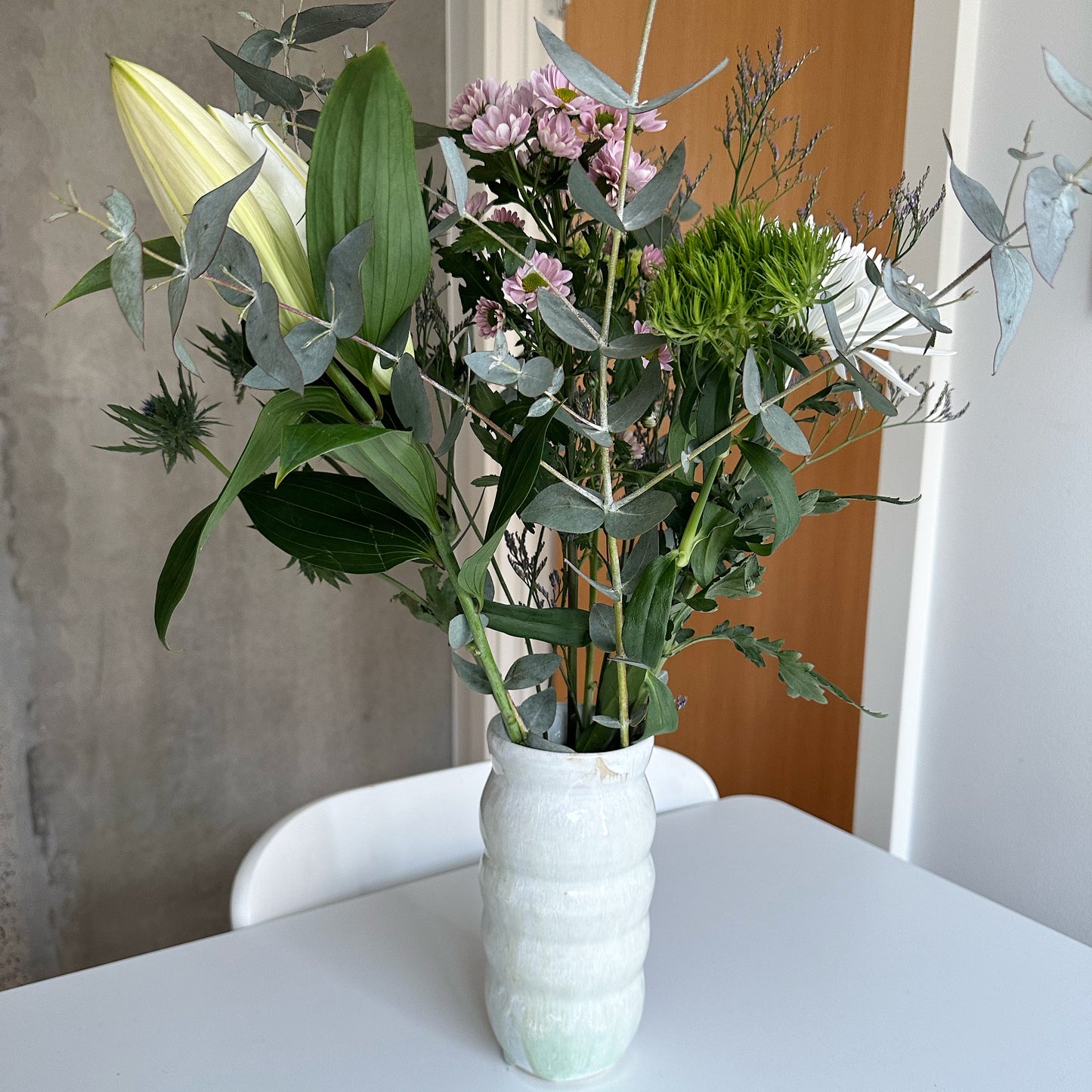 Glans vase
