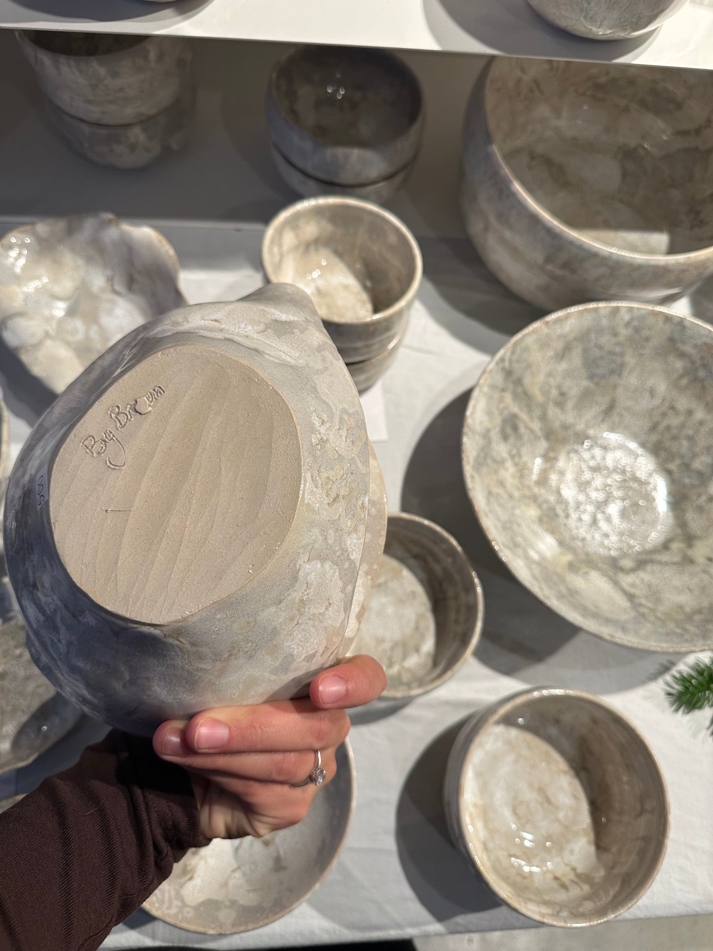 Musling måne skål stor