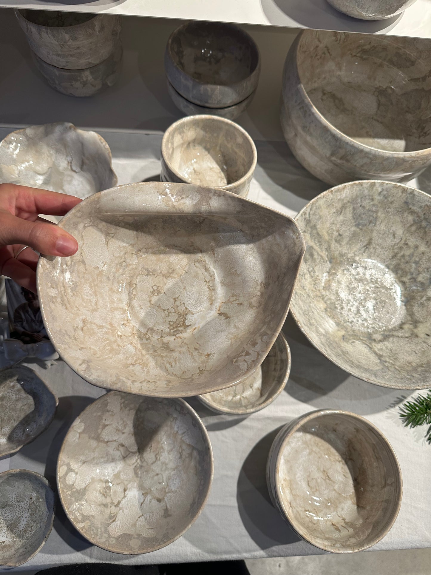 Musling måne skål stor